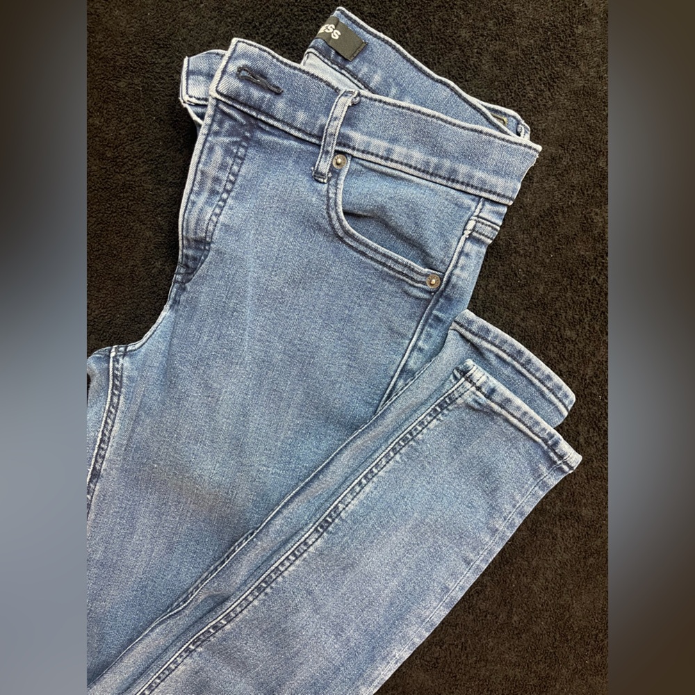 Classic Blue Women's Jeans Mid-Rise Legging - Picture 2 of 6